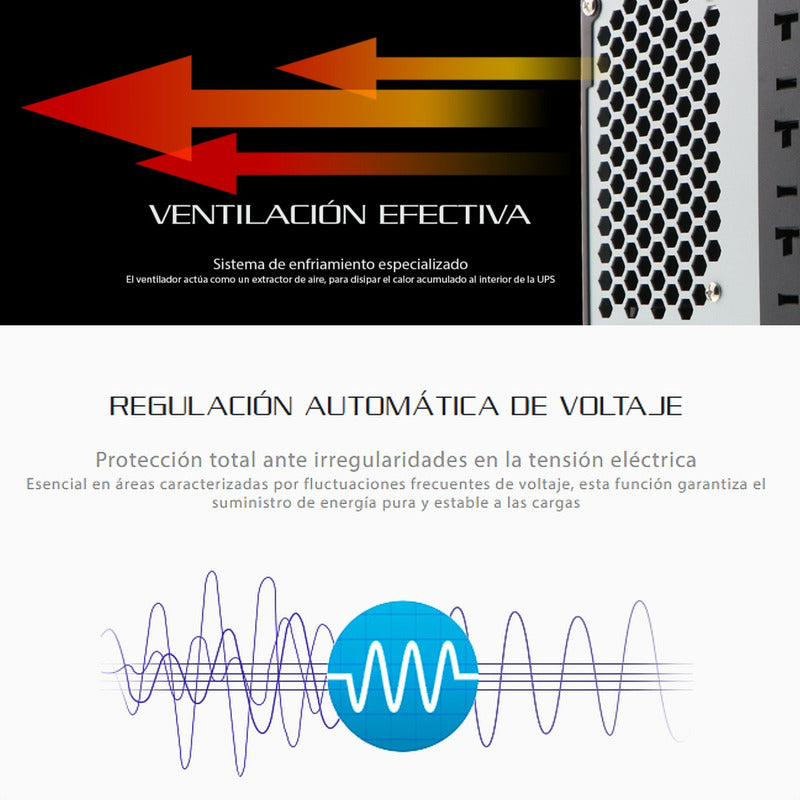 Ups Online 2kva Forza Eos Fdc-2000t, 2000va/1800w 1pc±128min Negro