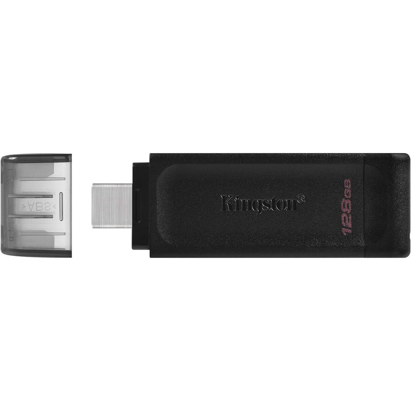 Memoria USB-C de 128GB Kingston DataTraveler 70, Estándar USB 3.2 Gen 1