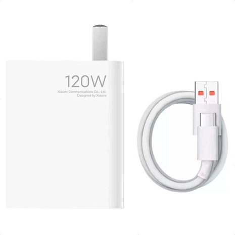 Xiaomi Turbo Cargador 120w + Cable Usb Tipo-c, 100% Original