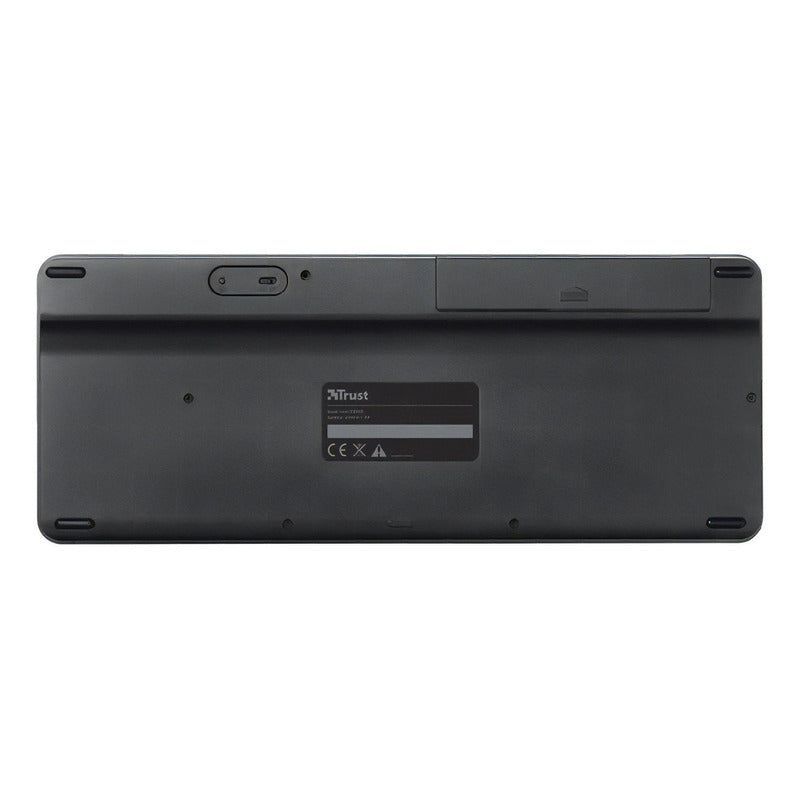 Teclado Trust Sento Para Smart Tv Samsung Color Del Teclado Negro