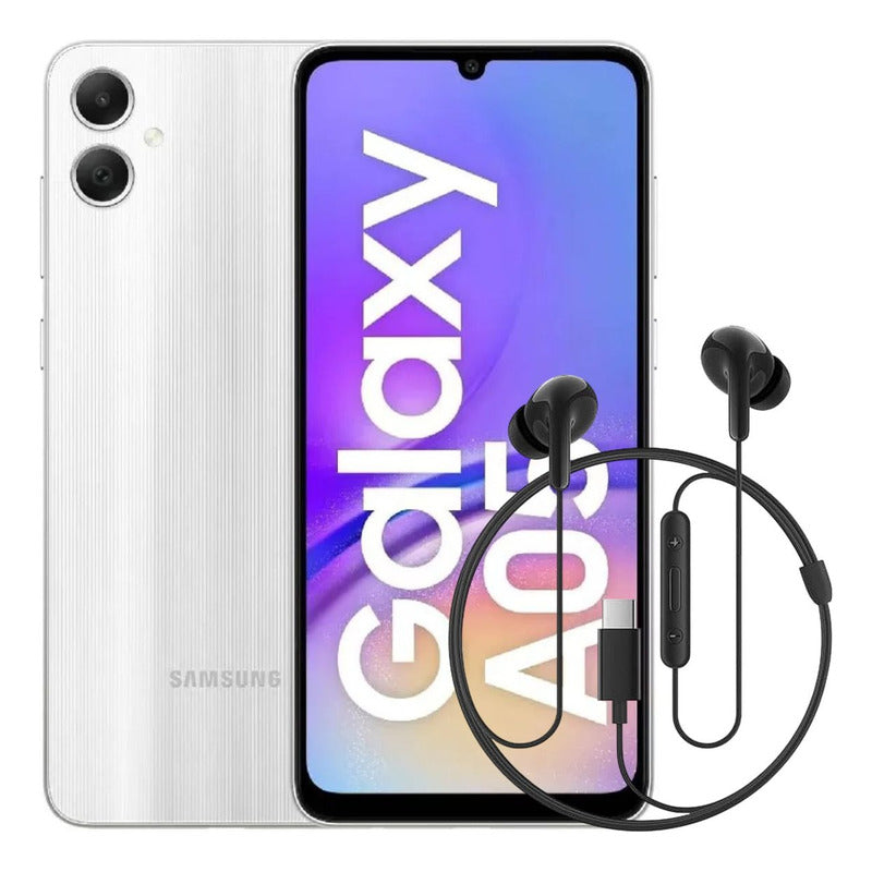 Celular Samsung Galaxy A05 64gb/4gb Plt + Audífonos Tipo C