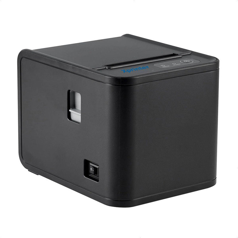 Impresora Térmica Pos 80mm (usb+lan) Alta Velocidad Cortador Negro