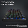 Teclado Gamer Inalámbrico Logitech G PRO X TKL LIGHTSPEED con RGB LIGHTSYNC - Negro
