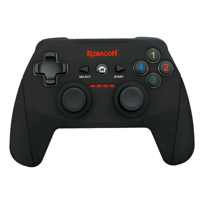 Control Gamepad Inalámbrico, Redragon Harrow G808, Pc / Ps3 Negro