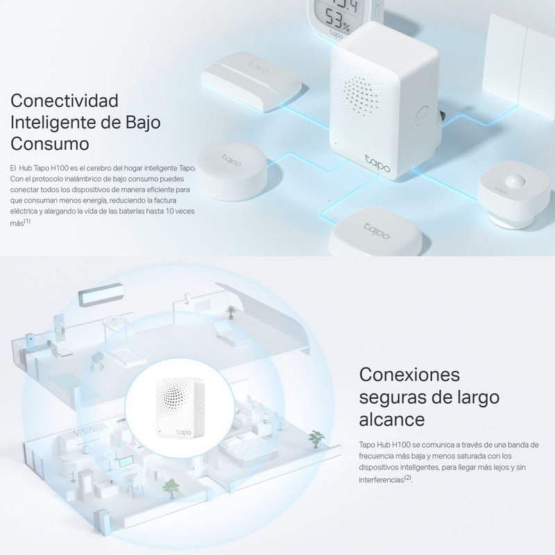 Hub Inteligente Con Timbre Incorporado, Tp-link Tapo H100