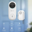 Timbre Inalámbrico + Video Cámara Audio Y Alarma, Ezviz Db2c