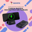 Power Bank 5000mah Adata R050 / Carga Inalámbrica Magnética