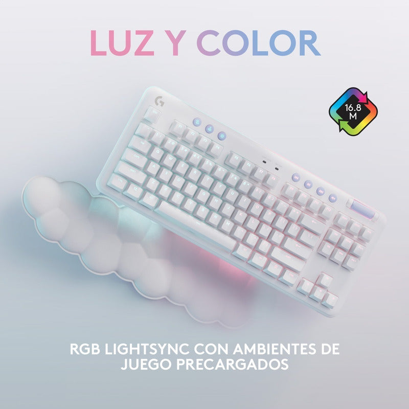 Teclado Gamer Inalámbrico Logitech G715 Aurora Collection