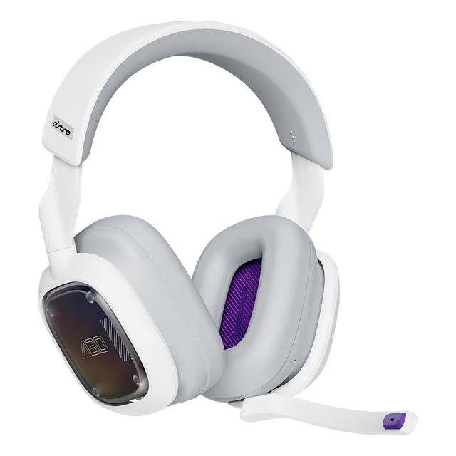 Auriculares Gamer Inalámbricos Logitech Astro A30 A30 939-001986 Blanco Y Morado