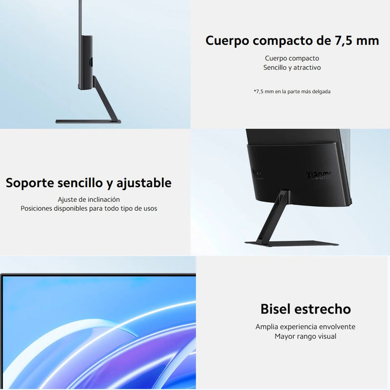 Monitor de 27'' Xiaomi A27i con Pantalla IPS 178°, Full HD 1080p (1920x1080), 100Hz