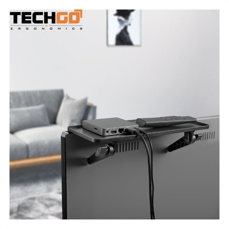 Soporte Elegante Tv Para Dvd Tdt Control Etc. Techgo Spd-108 Negro