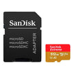 Memoria Micro SD 512GB SanDisk Extreme 190MB/s A2 V30 U3 4K UHD GoPro Drone con Adaptador SD - Original