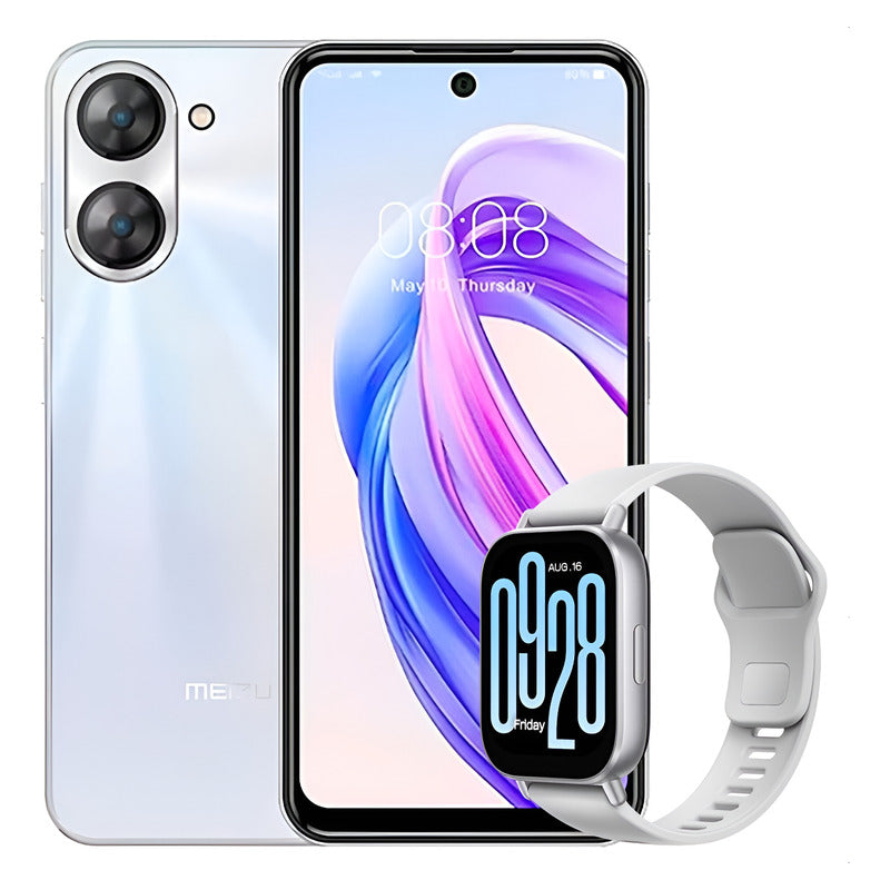 Celular Meizu Mblu 21 Lte 128gb/6gb Blanco + Watch 5 Active