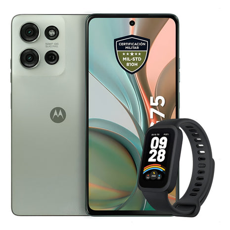 Celular Motorola Moto G75 5g 256gb/8gb Verde + Band 9 Active