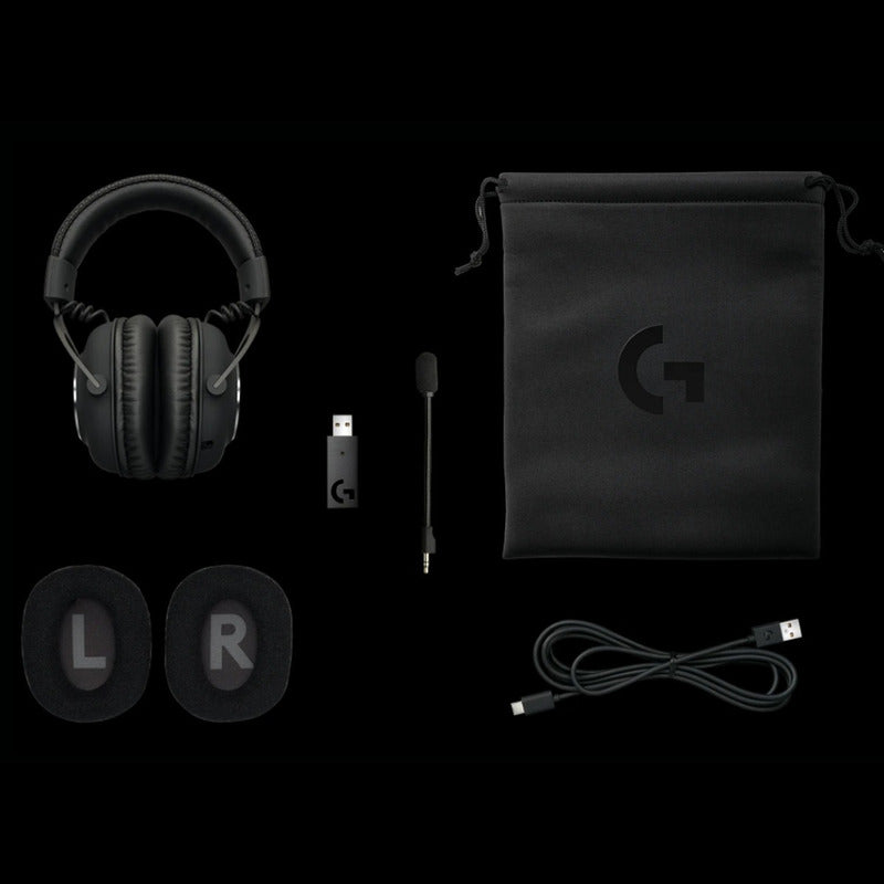 Diadema Gamer Profesional Logitech G Pro X Wireless 7.1 Dts Negro