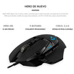 Mouse Gamer Logitech G502 Hero, Programable / Rgb / 25600dpi Negro