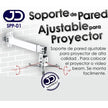 Soporte Universal de Pared y Techo para Proyector/Video Beam TechGo SPP-01, Blanco