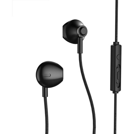 Auriculares/ Manos Libres Con Micrófono, Remax Rm-711, Negro