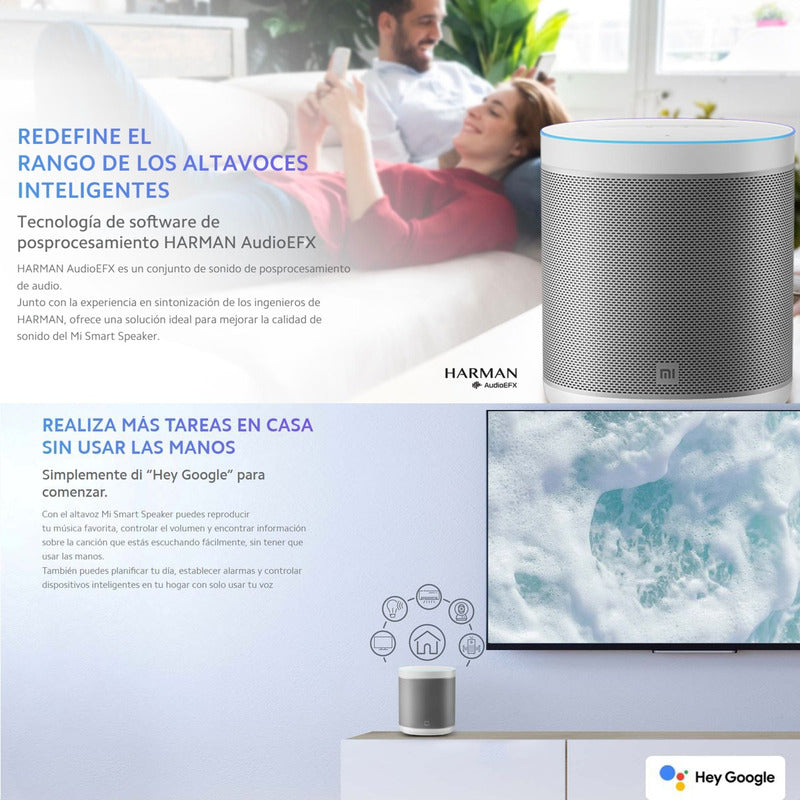 Altavoz Inteligente Xiaomi Mi Smart Speaker Bluetooth Google
