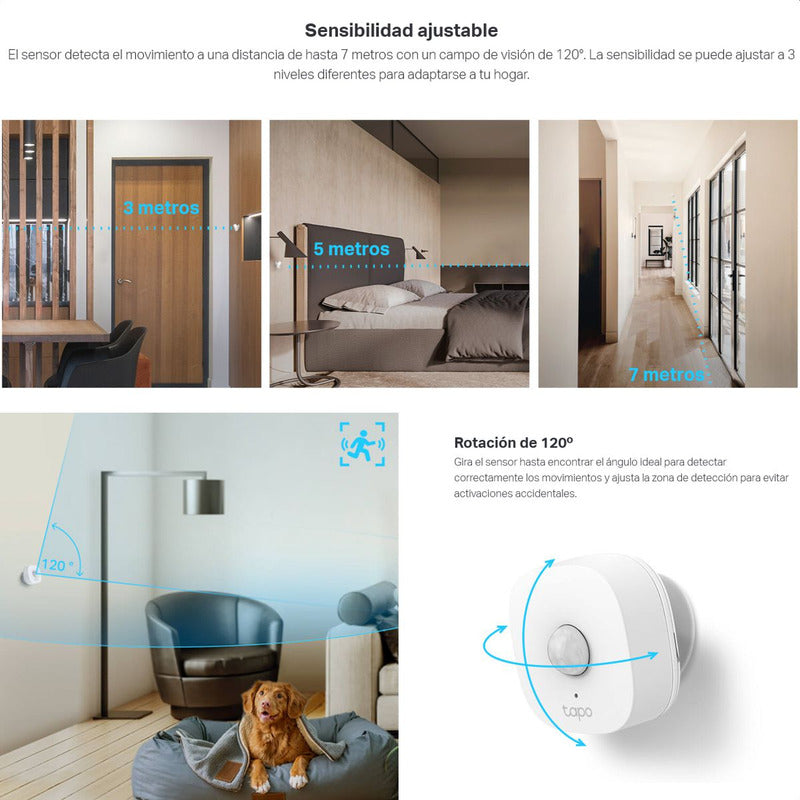 Sensor De Movimiento Inteligente, Tp-link Tapo T100