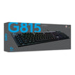 Teclado Gamer Mecánico Ultrafino Logitech G815 Lightsync Rgb