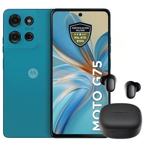 Celular Motorola Moto G75 5g 256gb/8gb Azul + Buds 6 Play