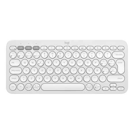 Teclado Bt Multidispositivo Logitech Pebble Keys 2 K380s, Wh
