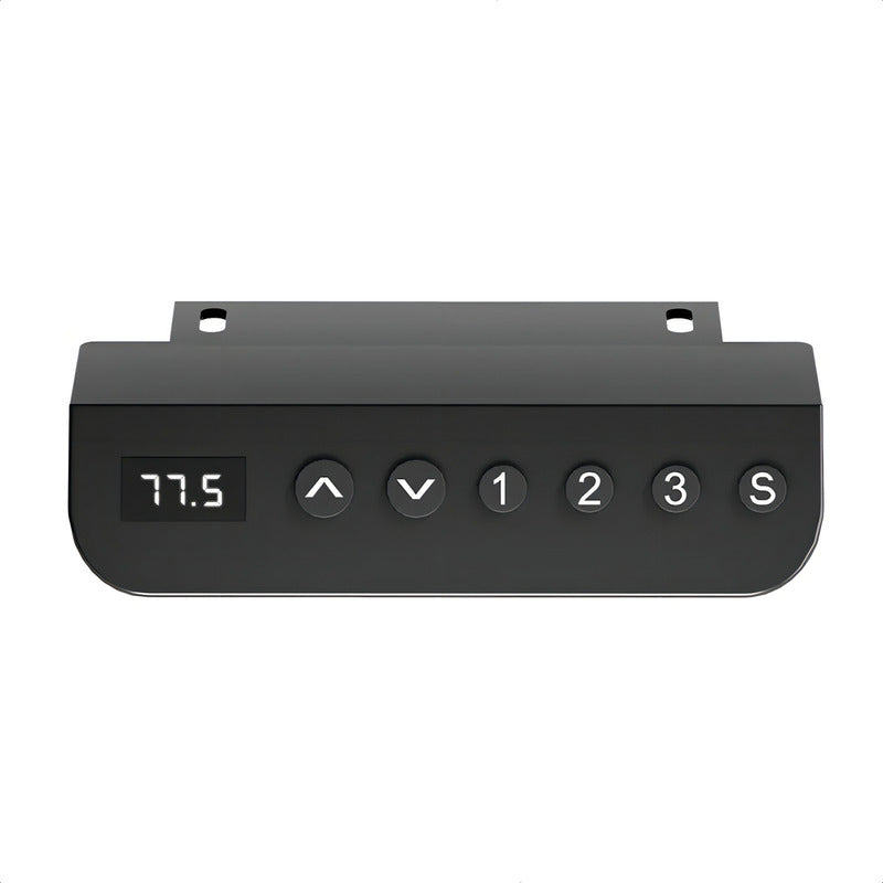 Escritorio Ergo Altura Ajustable Eléctrico Techgo Dmtb-01-ca Color Marrón