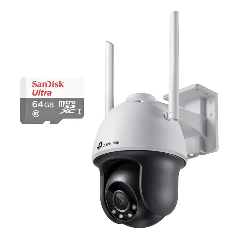 Cámara Ip Wifi Externa 4mp Color Tp-link Vigi C540-w + 64gb