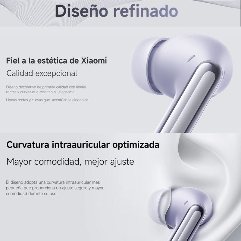 Xiaomi Redmi Buds 6 Pro, Auriculares Táctil, Anc, 3-mic, Wht