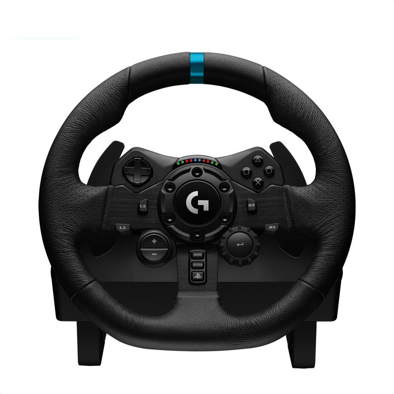 Volante De Carreras Logitech G923 Trueforce, Pc / Ps5 | Ps4 Negro