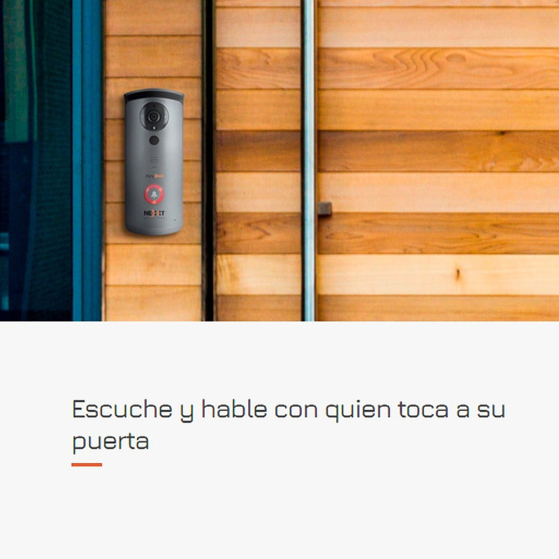 Timbre Inalámbrico Video Cámara Nexxt Xpy Bell, Audio Alarma