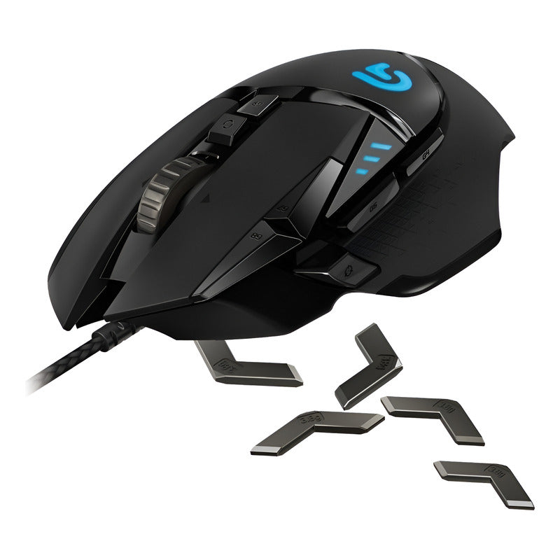 Mouse Gamer Logitech G502 Hero, Programable / Rgb / 25600dpi Negro