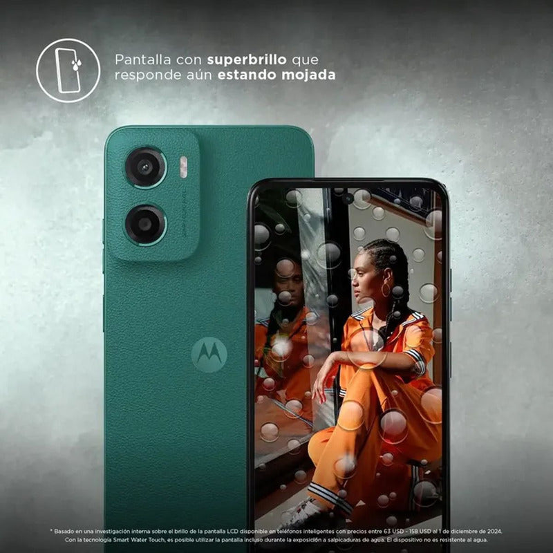 Celular Motorola Moto G05 Dual Sim, 128gb/4gb, 6.7'', Verde