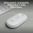 Combo Logitech Bluetooth: Teclado K380s + Mouse M350s, Blanco