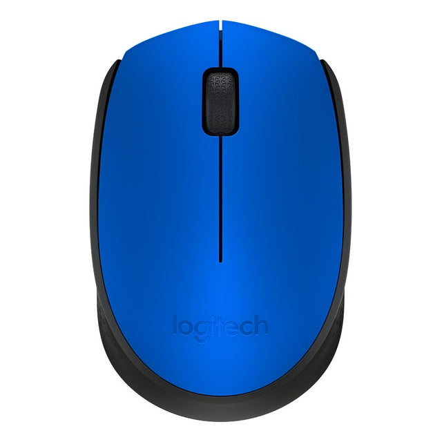 Mouse Inalámbrico Logitech M170, Cómodo Y Portátil - Azul