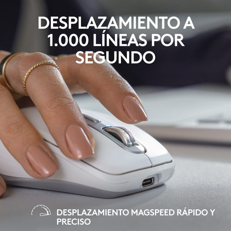 Mouse Compacto Avanzado Logitech Mx Anywhere 3s - Blanco