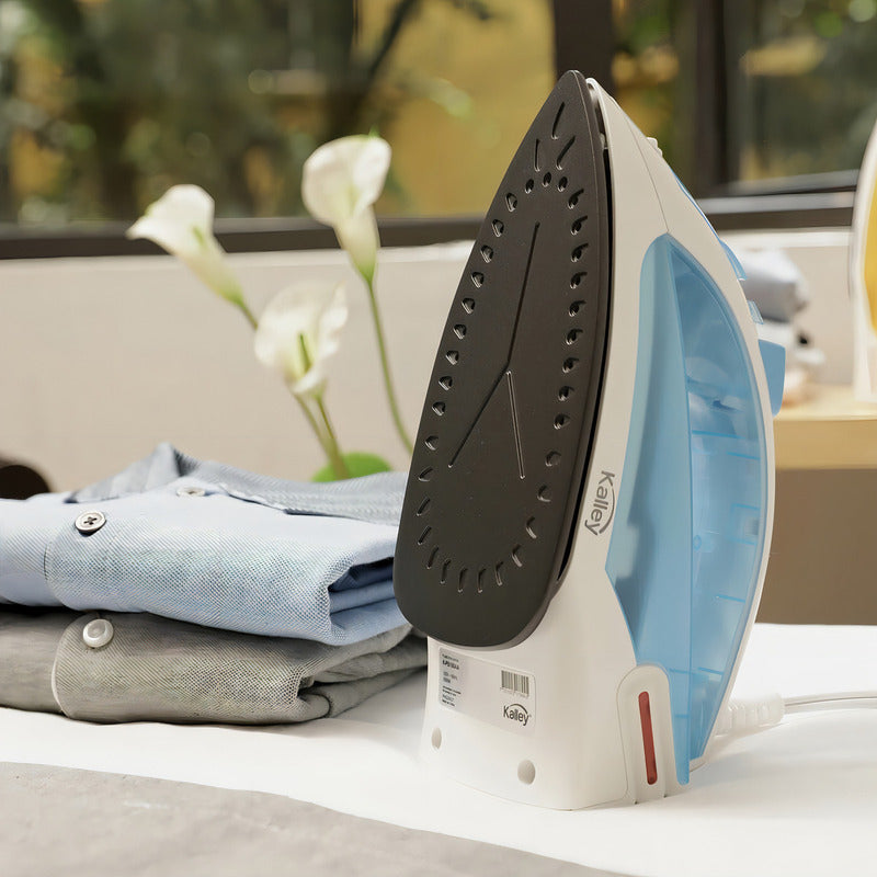Plancha A Vapor Kalley K-pb100aa Color Azul