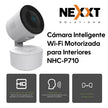 Cámara Inteligente Wifi Robótica 1080p Audio, Nexxt Nhc-p710 Blanco