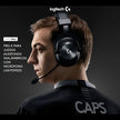 Diadema Gamer Profesional Logitech G Pro X Wireless 7.1 Dts Negro