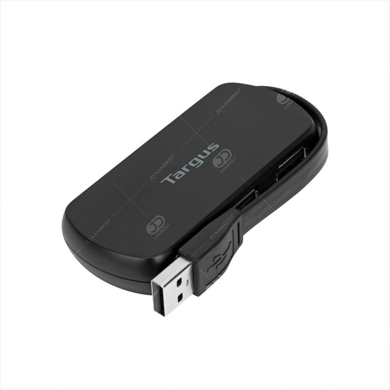 Hub Usb 2.0 De 4 Puertos, Targus Ach114us, Diseño Compacto