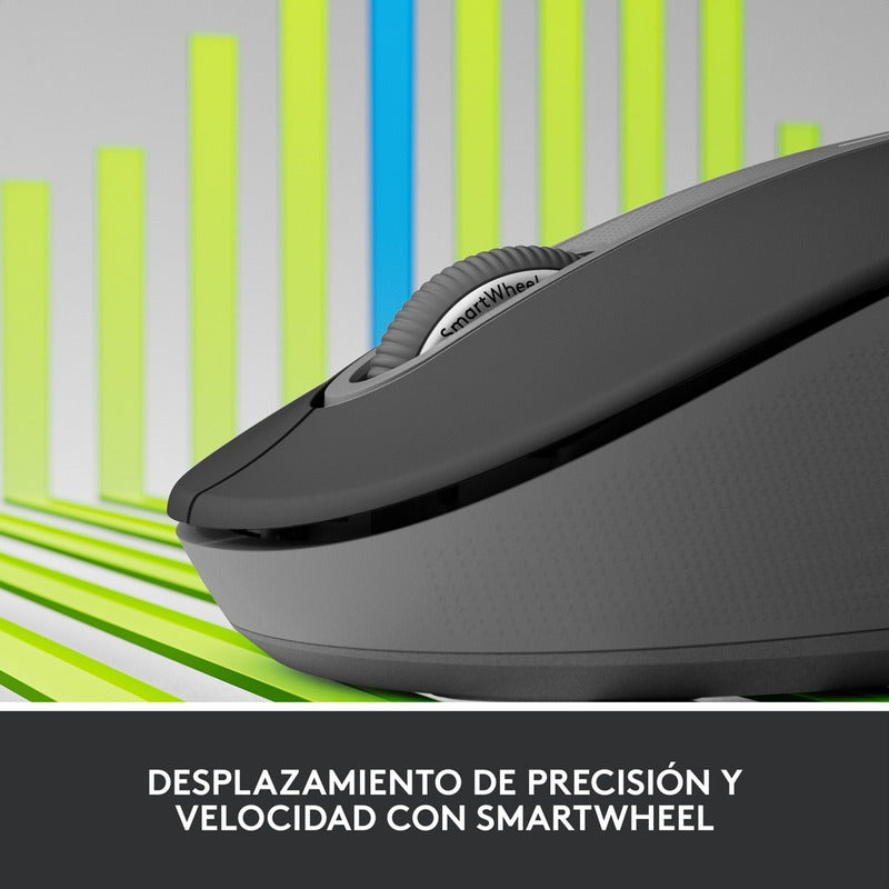 Mouse Inalámbrico / Bluetooth Logitech Signature M650 L, Blk