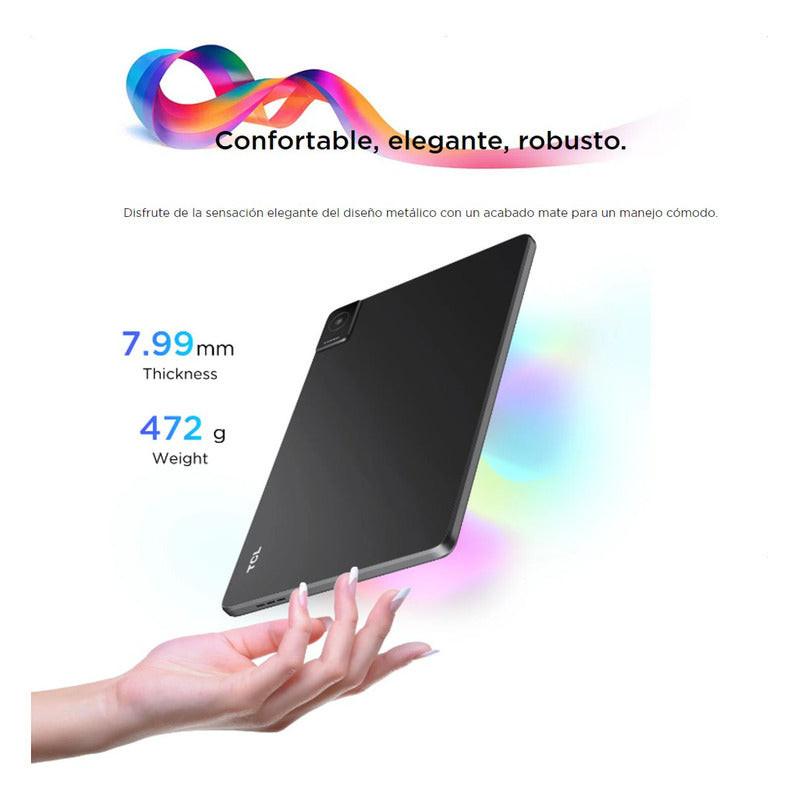 Tablet 10.1'' Tcl Tab 10l Gen3 4g Lte, 64gb/4gb + Flip Case