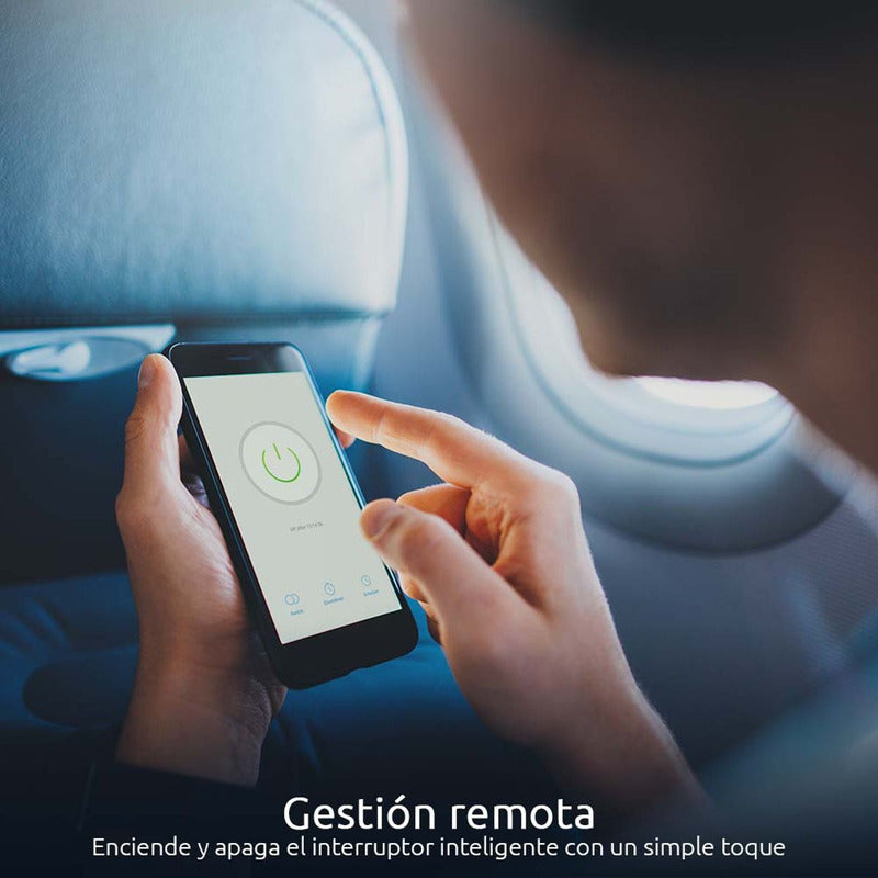 Toma Inteligente Dual Con Wifi Para Exterior Nexxt Nhp-o610