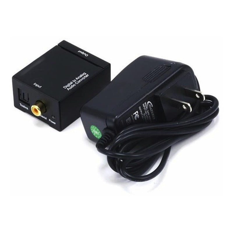 Convertidor De Audio Digital Óptico/coaxial A Análogo Rca