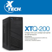 Gabinete Pc Chasis Atx + Fuente De Poder 600w, Xtech Xtq-200 Negro