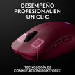 Mouse Gamer Inalámbrico Logitech G Pro 2 Lightspeed, 44k Dpi - Magenta