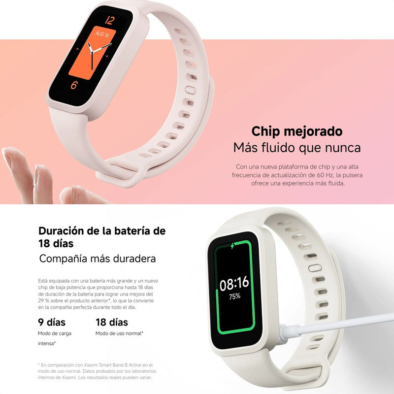 Xiaomi Smart Band 9 Active Pulsera Inteligente Smartwatch Bk