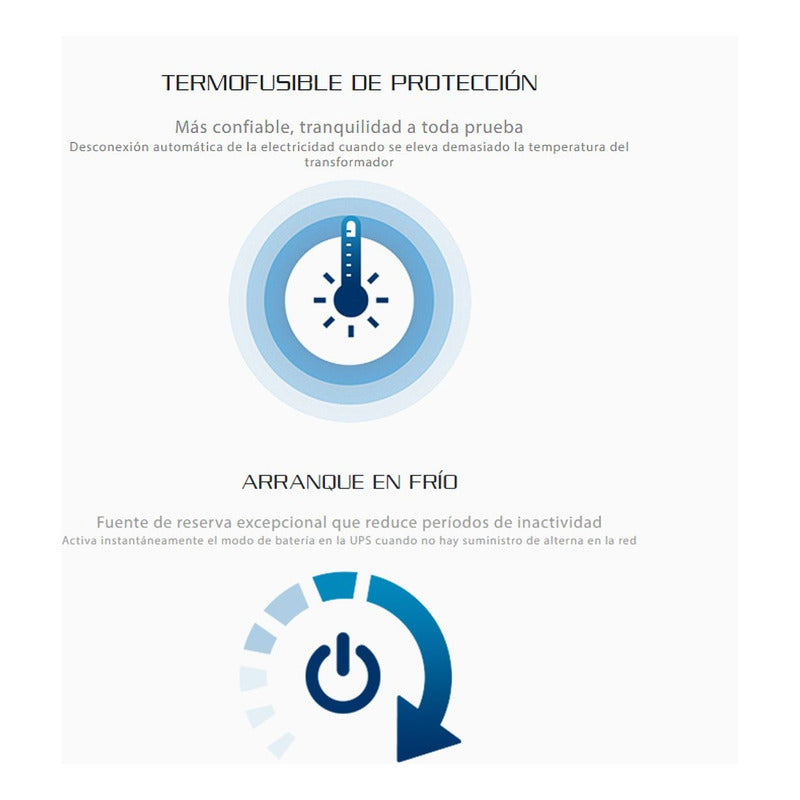 Ups Interactiva Forza Fx-2200lcd 2200va/1200w 8 Tomas ±81min Negro