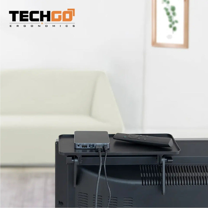 Soporte Elegante Tv Para Dvd Tdt Control Etc. Techgo Spd-108 Negro